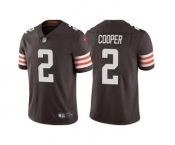 Cleveland Browns #2 Amari Cooper Brown Vapor Untouchable Limited Stitched Jersey