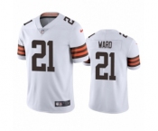 Cleveland Browns #21 Denzel Ward White 2020 Vapor Limited Jersey