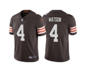 Cleveland Browns #4 Deshaun Watson Brown Vapor Untouchable Limited Stitched Jersey