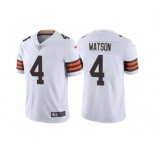 Cleveland Browns #4 Deshaun Watson White Vapor Untouchable Limited Stitched Jersey