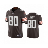 Cleveland Browns #80 Jarvis Landry Brown 2020 Vapor Limited Jersey