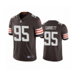 Cleveland Browns #95 Myles Garrett Brown 2020 Vapor Limited Jersey