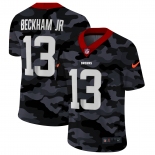 Men New Nike Cleveland Browns #13 Beckham jr  2020 Nike Camo Salute to Service Limited Jersey