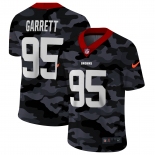 Men New Nike Cleveland Browns #95 Garrett 2020 Nike Camo Salute to Service Limited Jersey