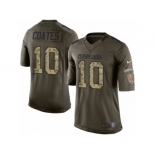 Men Nike Cleveland Browns #10 Sammie Coates Limited Green Salute to Service NFL Jersey