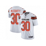 Men Nike Cleveland Browns #30 Jason McCourty White Vapor Untouchable Limited Player NFL Jersey