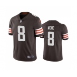 Men's Cleveland Browns #8 Kellen Mond Brown Vapor Untouchable Limited Stitched Jersey