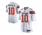 Men's Nike Cleveland Browns #10 Robert Griffin III Limited White NFL Jersey