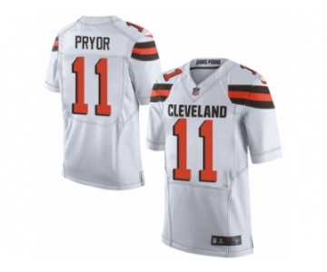 Men's Nike Cleveland Browns #11 Terrelle Pryor Limited White NFL Jersey