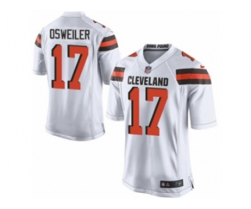 Men's Nike Cleveland Browns #17 Brock Osweiler Limited White NFL Jersey