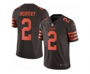 Men's Nike Cleveland Browns #2 Patrick Murray Limited Brown Rush NFL Jersey