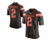 Men's Nike Cleveland Browns #2 Patrick Murray Limited Brown Team Color NFL Jersey