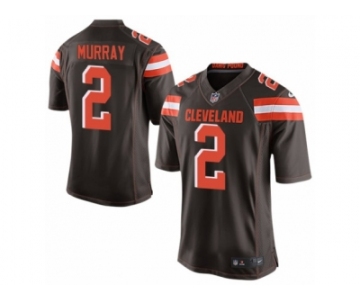 Men's Nike Cleveland Browns #2 Patrick Murray Limited Brown Team Color NFL Jersey