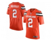 Men's Nike Cleveland Browns #2 Patrick Murray Limited Orange Alternate NFL Jersey