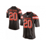 Men's Nike Cleveland Browns #20 Briean Boddy-Calhoun Limited Brown Team Color NFL Jersey