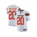 Men's Nike Cleveland Browns #20 Briean Boddy-Calhoun Vapor Untouchable Limited White NFL Jersey