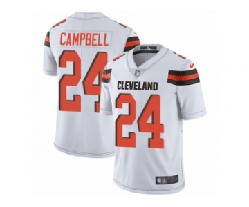 Men's Nike Cleveland Browns #24 Ibraheim Campbell Vapor Untouchable Limited White NFL Jersey