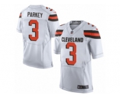 Men's Nike Cleveland Browns #3 Cody Parkey Limited White NFL Jersey