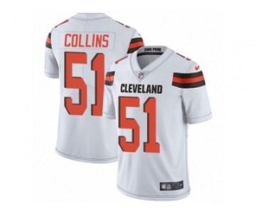 Men's Nike Cleveland Browns #51 Jamie Collins Vapor Untouchable Limited White NFL Jersey