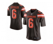 Men's Nike Cleveland Browns #6 Cody Kessler Limited Brown Team Color NFL Jersey