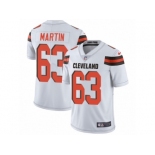 Men's Nike Cleveland Browns #63 Marcus Martin Vapor Untouchable Limited White NFL Jersey