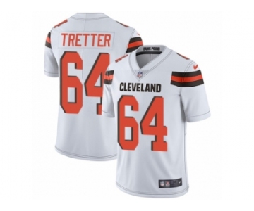 Men's Nike Cleveland Browns #64 JC Tretter Vapor Untouchable Limited White NFL Jersey