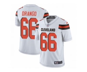 Men's Nike Cleveland Browns #66 Spencer Drango Vapor Untouchable Limited White NFL Jersey