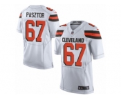 Men's Nike Cleveland Browns #67 Austin Pasztor Limited White NFL Jersey