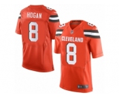 Men's Nike Cleveland Browns #8 Kevin Hogan Limited Orange Alternate NFL Jersey