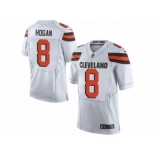 Men's Nike Cleveland Browns #8 Kevin Hogan Limited White NFL Jersey