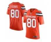 Men's Nike Cleveland Browns #80 Ricardo Louis Limited Orange Alternate NFL Jersey