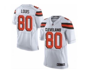 Men's Nike Cleveland Browns #80 Ricardo Louis Limited White NFL Jersey