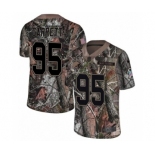 Men's Nike Cleveland Browns #95 Myles Garrett Limited Camo Rush Realtree NFL Jersey