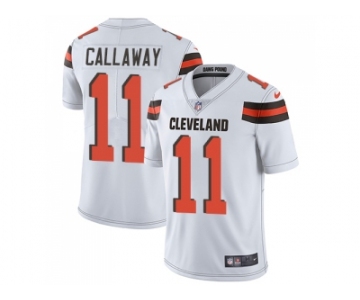 Nike Cleveland Browns #11 Antonio Callaway White Men Stitched NFL Vapor Untouchable Limited Jersey