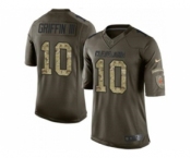 nike nfl jerseys cleveland browns #10 robert griffin iii army green[nike Limited Salute To Service]