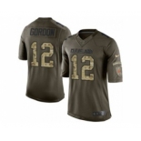 nike nfl jerseys cleveland browns #12 gordon army green[nike Limited Salute To Service][gordon]