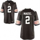 nike nfl jerseys cleveland browns #2 manziel brown[nike limited]