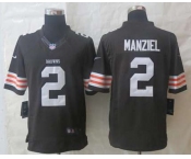 nike nfl jerseys cleveland browns #2 manziel brown[nike limited]