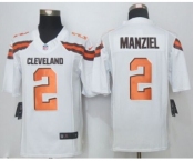 nike nfl jerseys cleveland browns #2 manziel white[nike limited][new style]