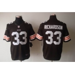 nike nfl jerseys cleveland browns #33 richardson brown[nike limited]