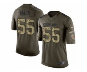 nike nfl jerseys cleveland browns #55 mack army green[nike Limited Salute To Service]