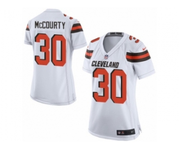 Women Nike Cleveland Browns #30 Jason McCourty Game White NFL Jersey