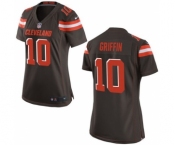 Women's Cleveland Browns #10 Robert Griffin III Brown Home Jersey