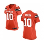 Women's Cleveland Browns #10 Robert Griffin III Orange Jersey