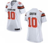 Women's Cleveland Browns #10 Robert Griffin III White Jersey