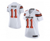 Women's Nike Cleveland Browns #11 Terrelle Pryor Limited White NFL Jersey