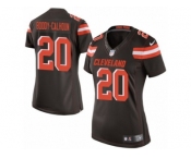 Women's Nike Cleveland Browns #20 Briean Boddy-Calhoun Limited Brown Team Color NFL Jersey