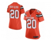 Women's Nike Cleveland Browns #20 Briean Boddy-Calhoun Limited Orange Alternate NFL Jersey