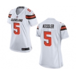 Women's Nike Cleveland Browns #5 Cody Kessler White NFL Jersey