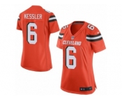 Women's Nike Cleveland Browns #6 Cody Kessler Limited Orange Alternate NFL Jersey